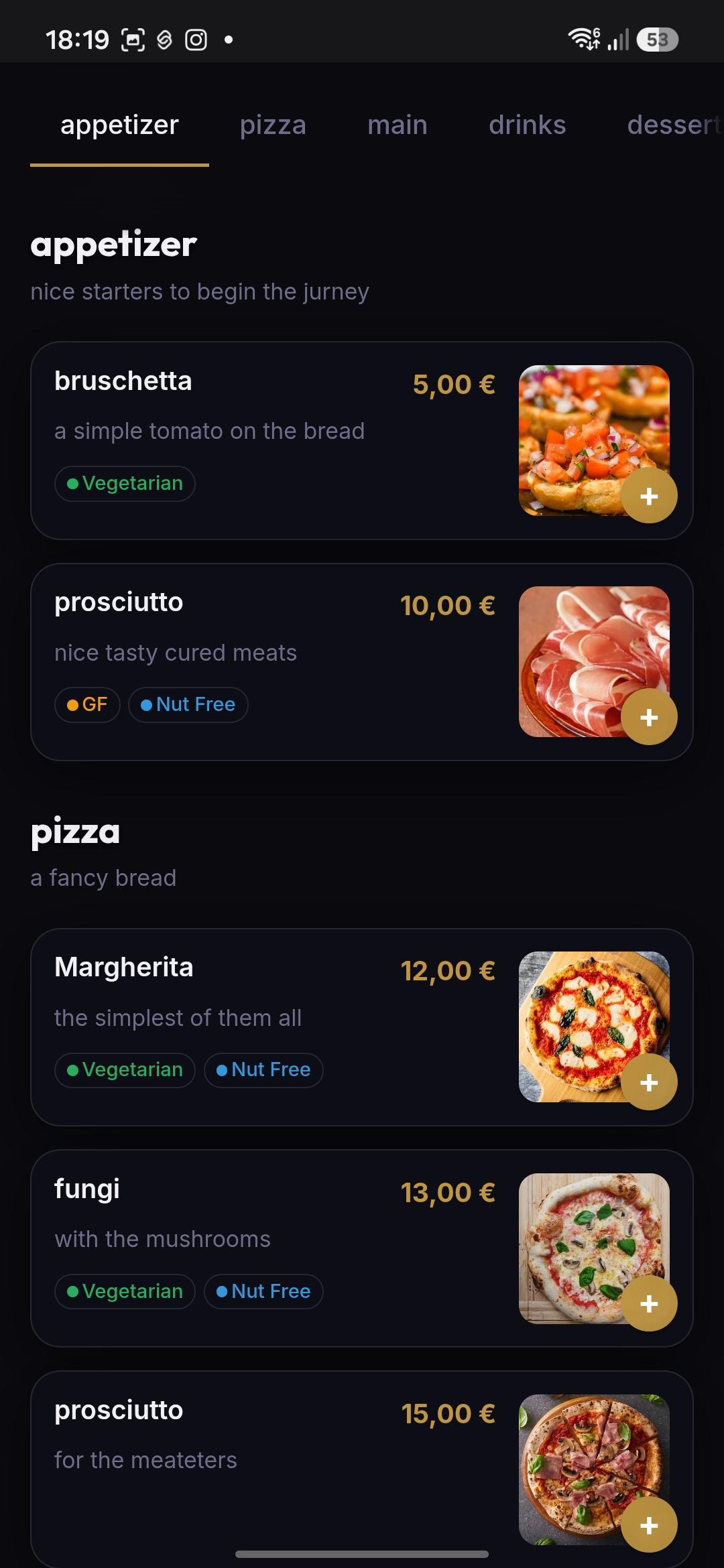 Customer App